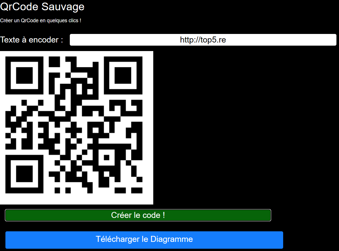image QrCode Sauvage