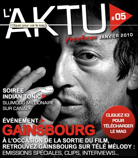 Image de Gainsbourg censuré